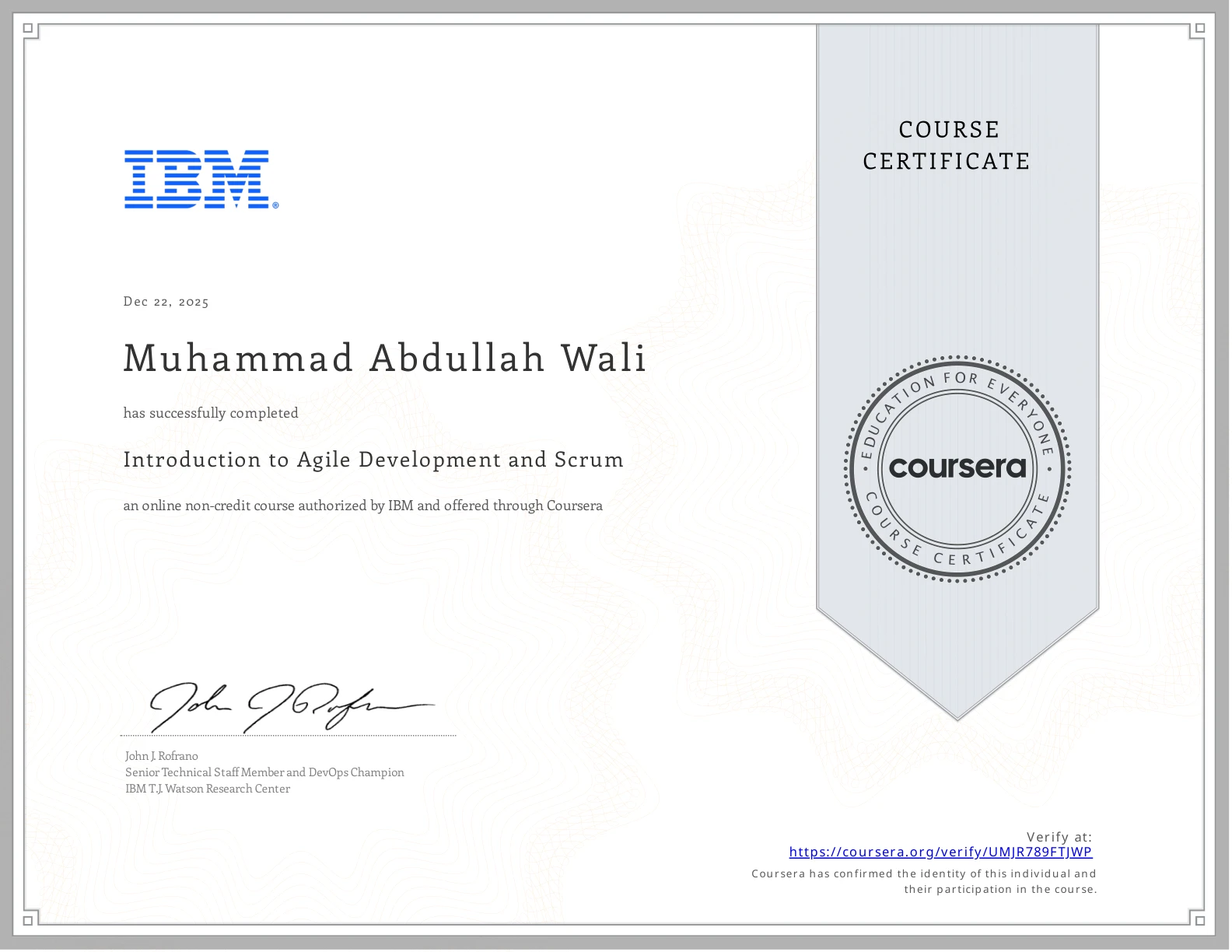 Introduction to Agile Development and Scrum